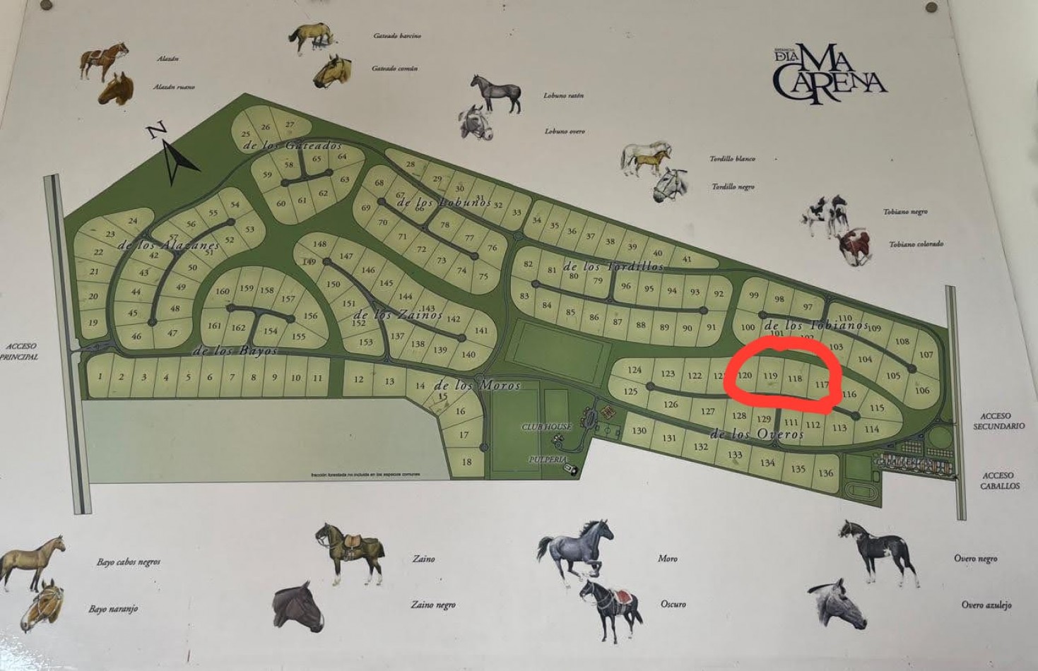 VENTA DE LOTES EN ESTANCIA LA MACARENA 