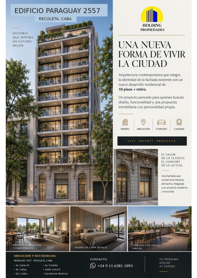 Venta hotel familiar sobre Lote propio en Recoleta apto Emprendimiento 